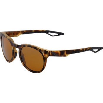 100 Percent Campo Sunglasses - Soft Tact Havana - Bronze PeakPolar Lens
