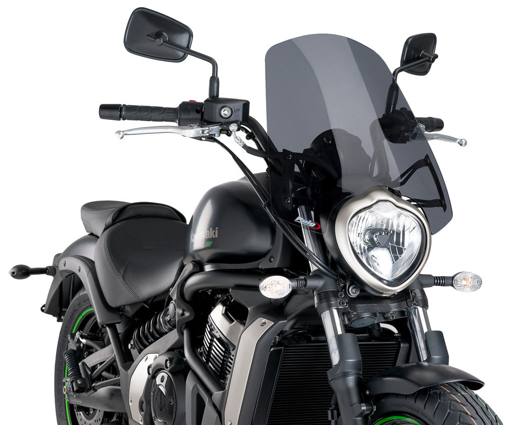 PUIG WINDSCREEN NAKED NEW GEN TOURING DARK SMOKE KAW