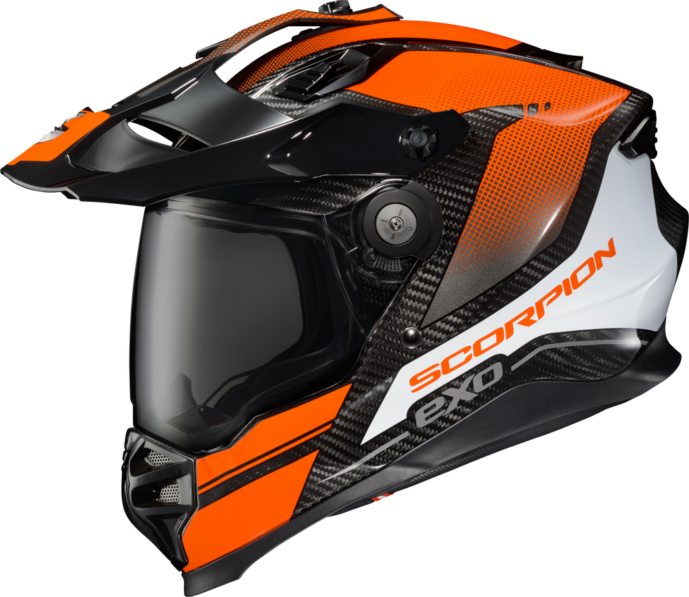 XT9000 CARBON FULL-FACE HELMET TRAILHEAD ORANGE 2X