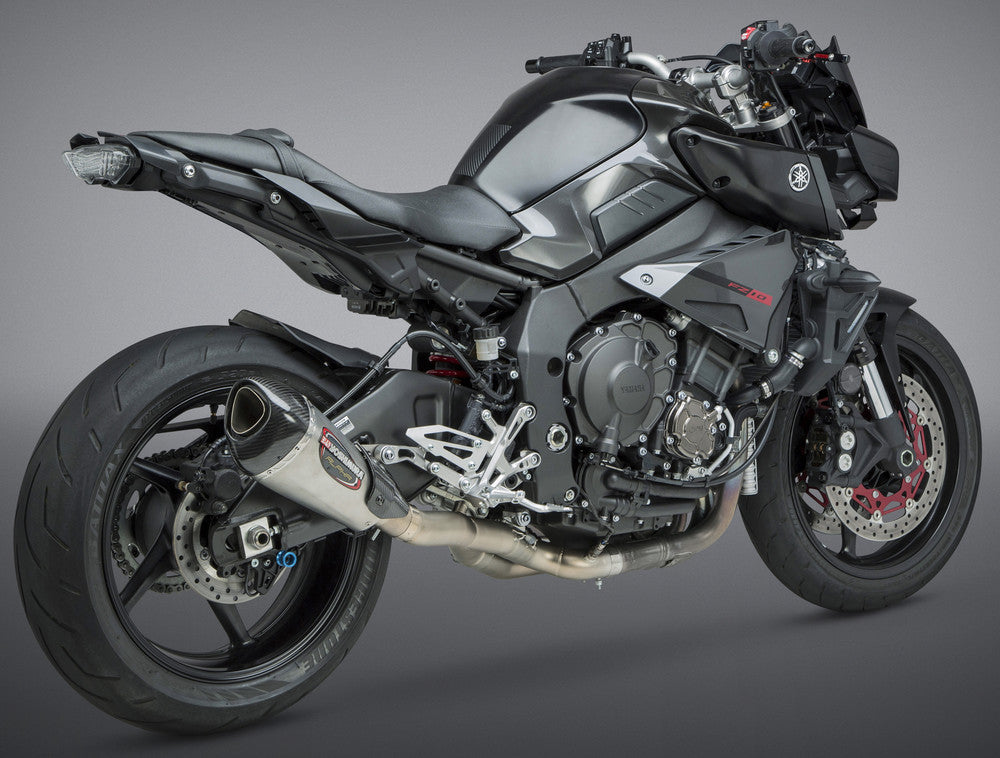 EXHAUST RACE ALPHA-T 3QTR SLIP-ON SS-SS-CF WORKS