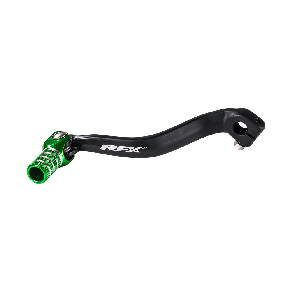 RFX RACE SHIFT LEVER GREEN KAW