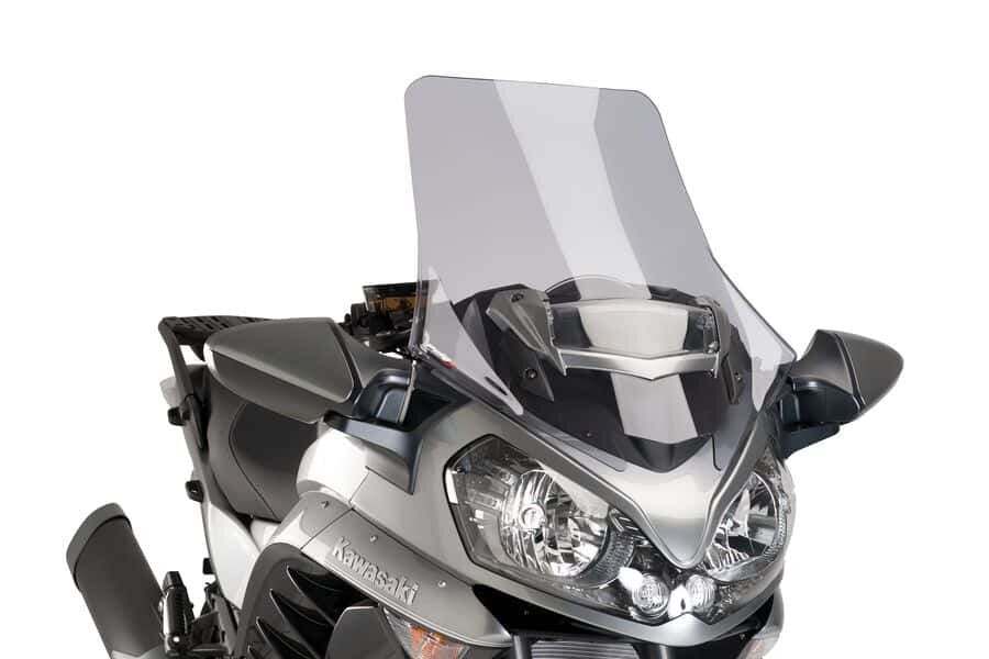 PUIG WINDSCREEN TOURING SMOKE KAW