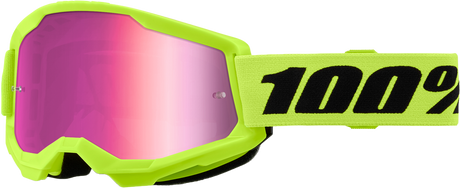 100 Percent Strata 2 Mirror Lens Goggles
