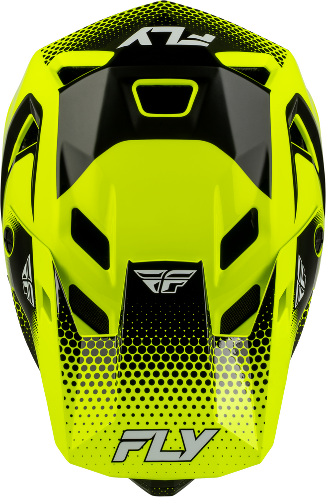 FLY RACING YOUTH RAYCE SONAR BICYCLE HI-VIS HELMET