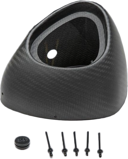 END CAP KIT FLARED ALPHA/T 2" YM5 MATTE