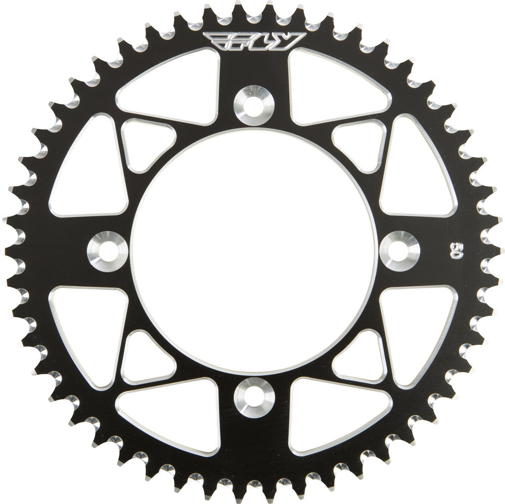 REAR SPROCKET ALUMINUM 50T-428 BLK SUZ/YAM