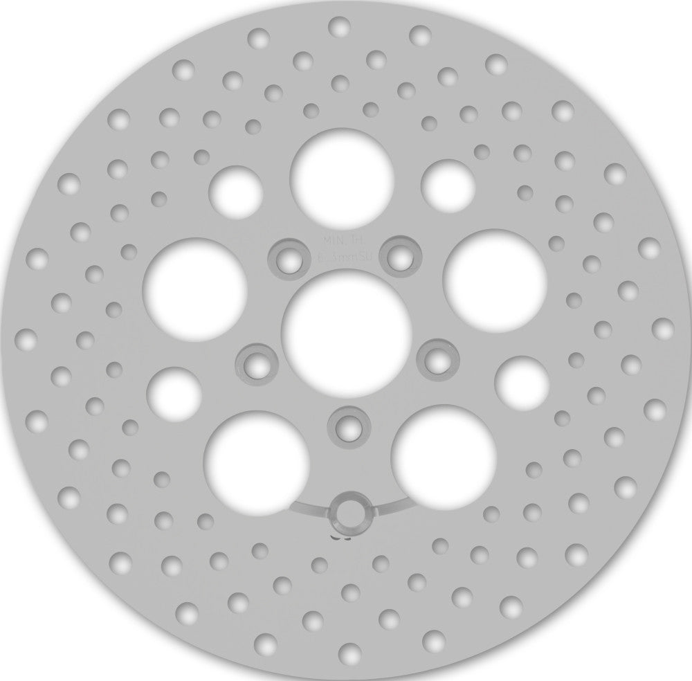 HARDDRIVE SS DRILLED RR ROTOR 11.8 MACHINED