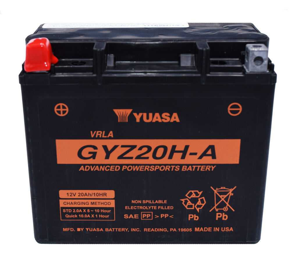 BATTERY GYZ20H-A SEALED FACTORY ACTIVATED
