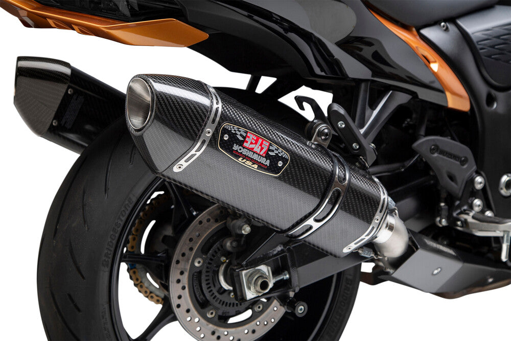 EXHAUST RACE R77 SLIP-ON CF/CF SUZ