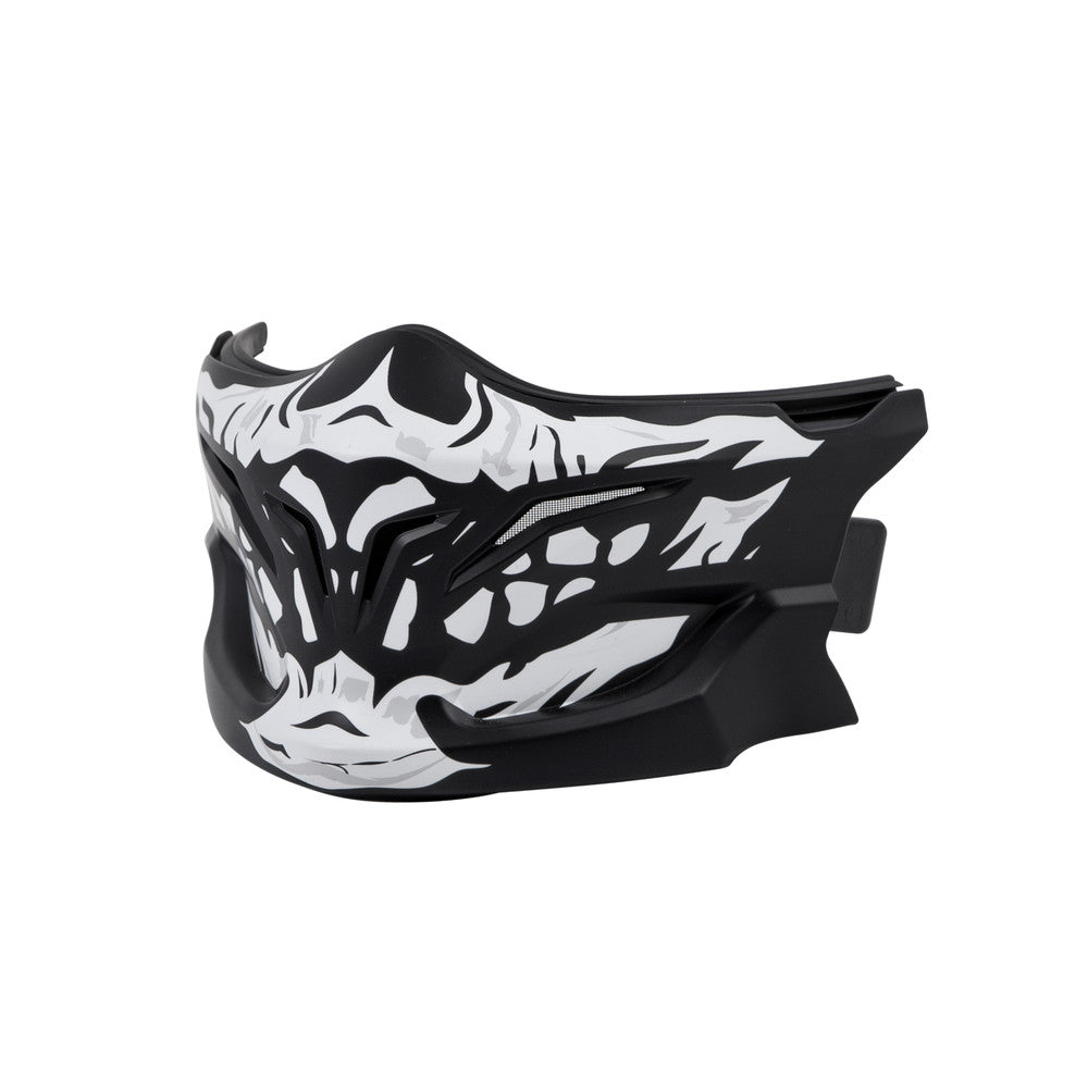 COVERT FACE MASK SKULL BLACK/WHITE
