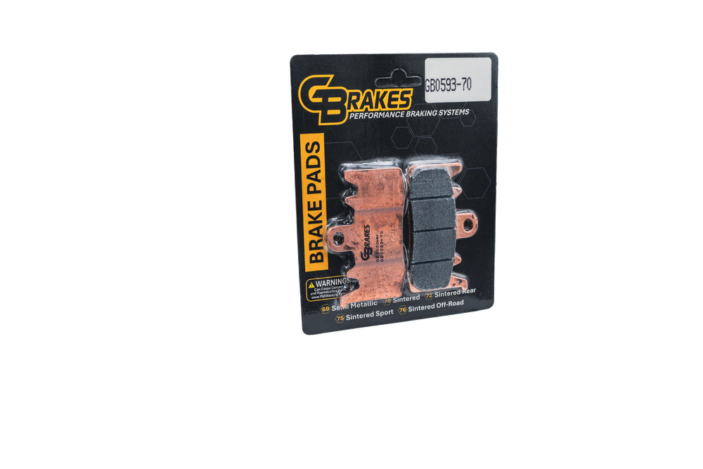 GBRAKES REAR BRAKE PAD HH SINTERED COMPOUND