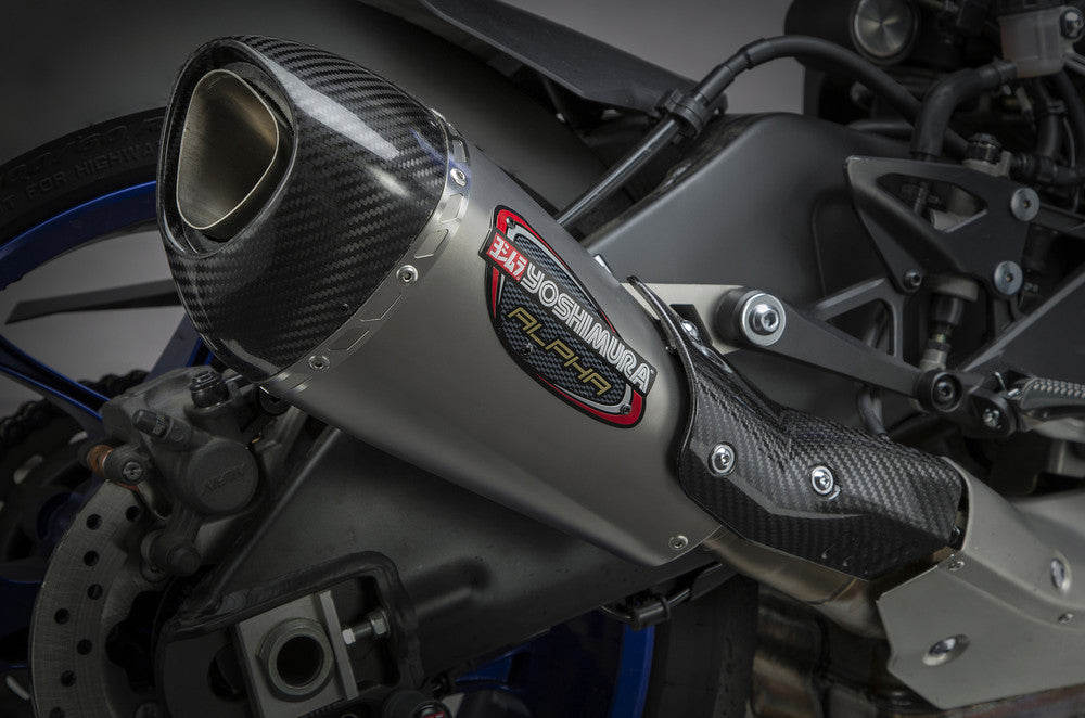 EXHAUST STREET ALPHA-T SLIP-ON SS-SS-CF WORKS