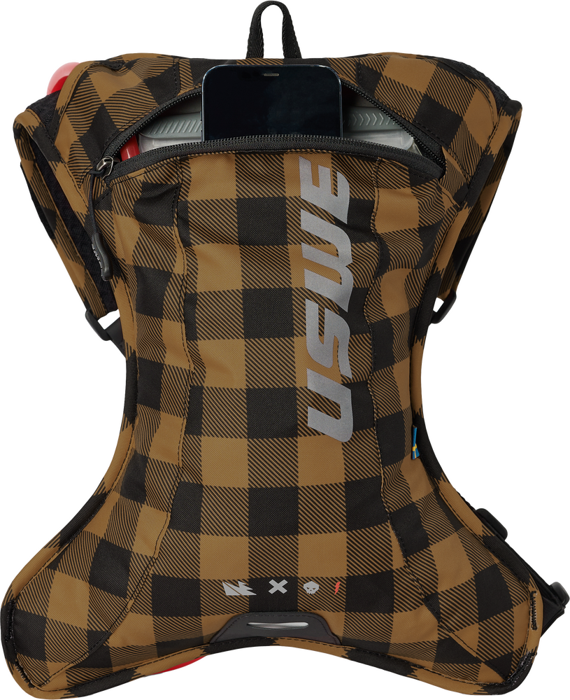 OUTLANDER 2L HYDRATION PACK FLANNEL BRONZE/BLACK