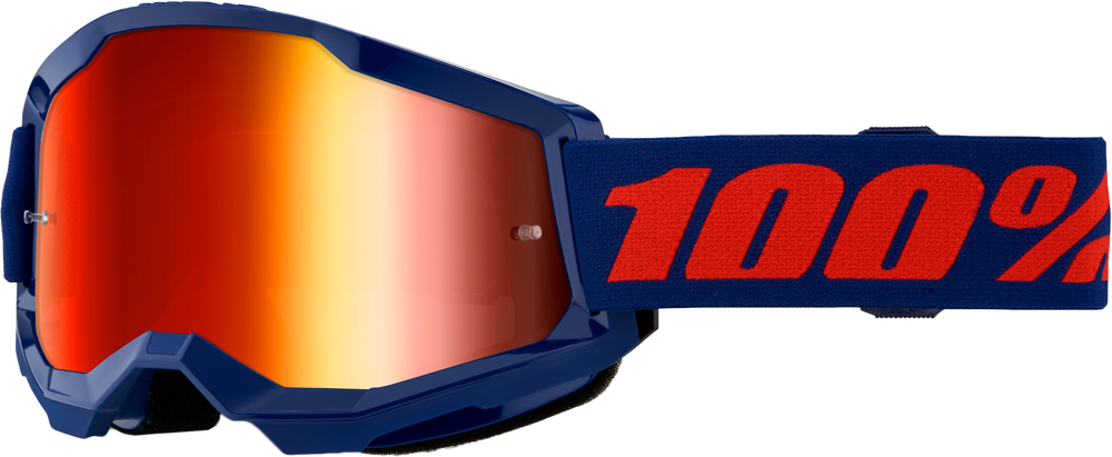 100 Percent Strata 2 Mirror Lens Goggles