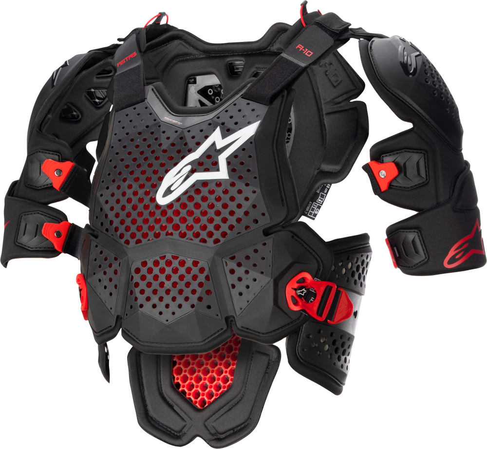 Alpinestars A-10 Roost Guard V2 - Black/Red