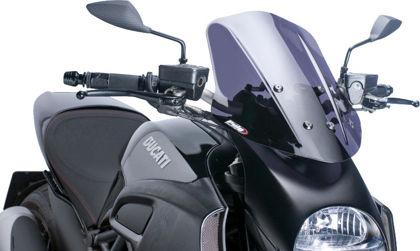 PUIG WINDSCREEN NAKED NEW GEN TOURING DARK SMOKE