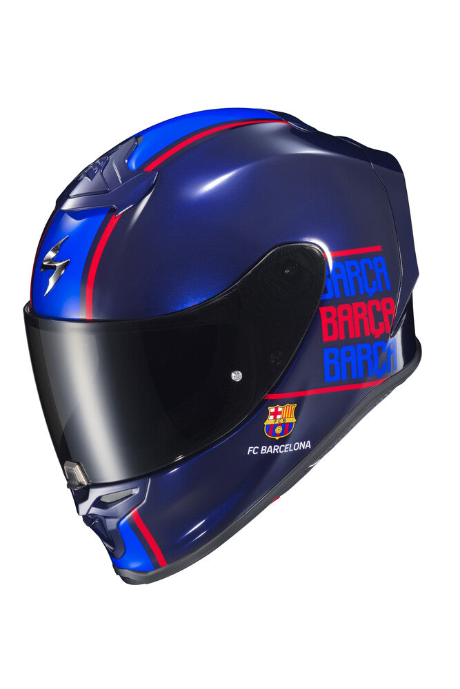 SCORPION EXO EXO-R1 AIR FULL FACE HELMET FC BARCELONA
