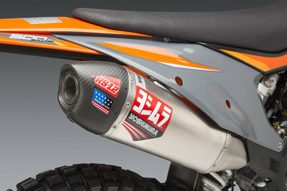 RS12 HDR/CANISTER/END CAP EXHAUST SYSTEM SS-AL-CF