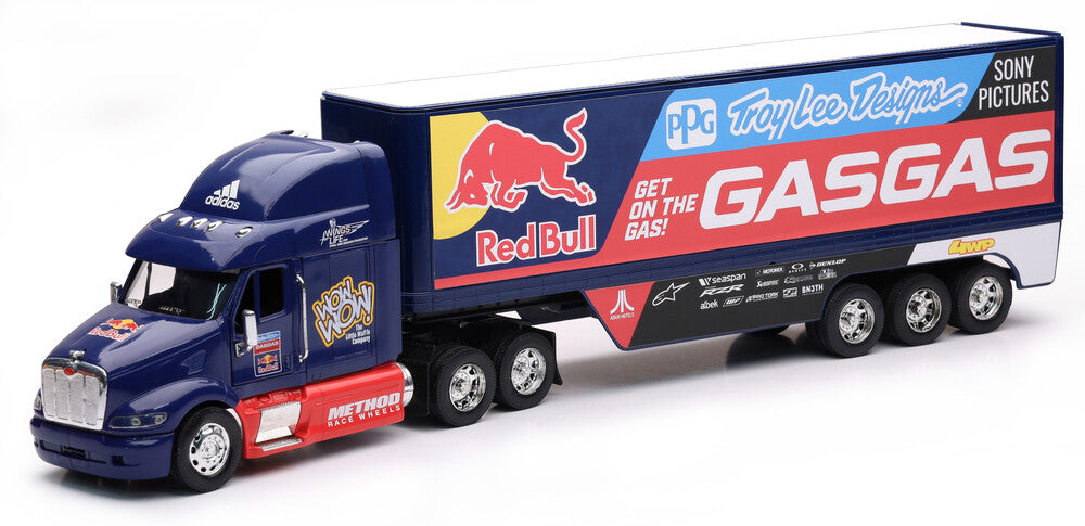 NEW-RAY SCALE 1:32 TLD RED BULL GAS GAS RACING TRUCK