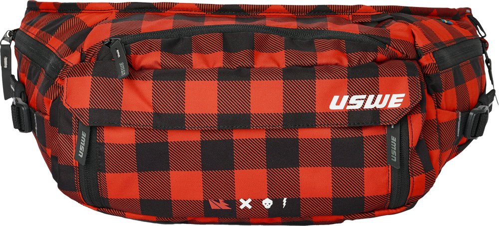WAIST 6L HIP PACK FLANNEL RED (PACK ONLY)