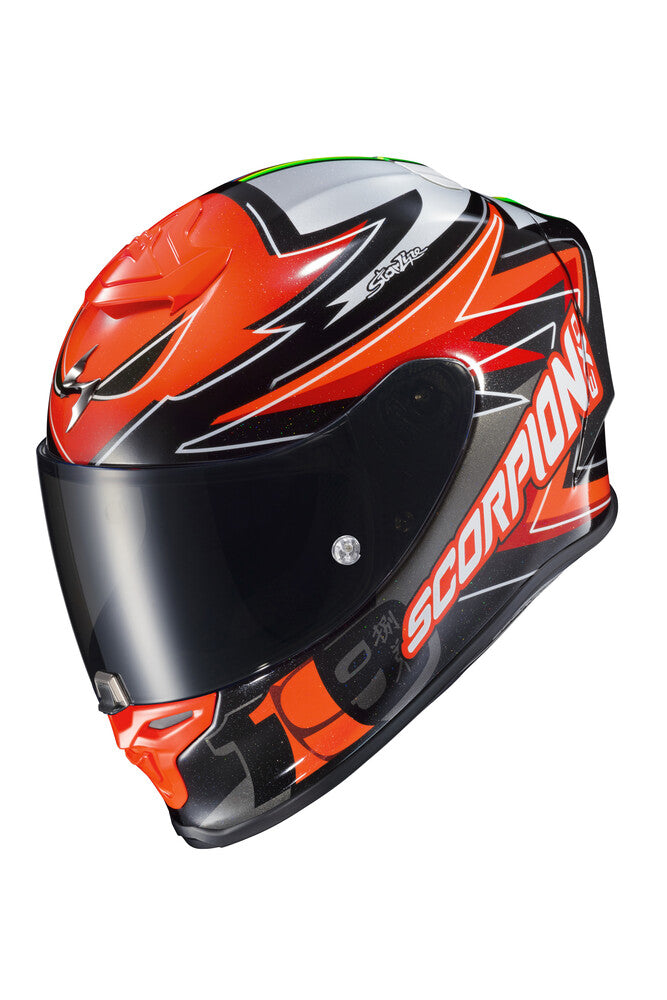 EXO-R1 AIR FULL FACE HELMET BAUTISTA RED/BLACK/WHITE