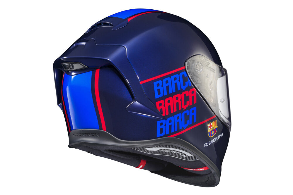 SCORPION EXO EXO-R1 AIR FULL FACE HELMET FC BARCELONA