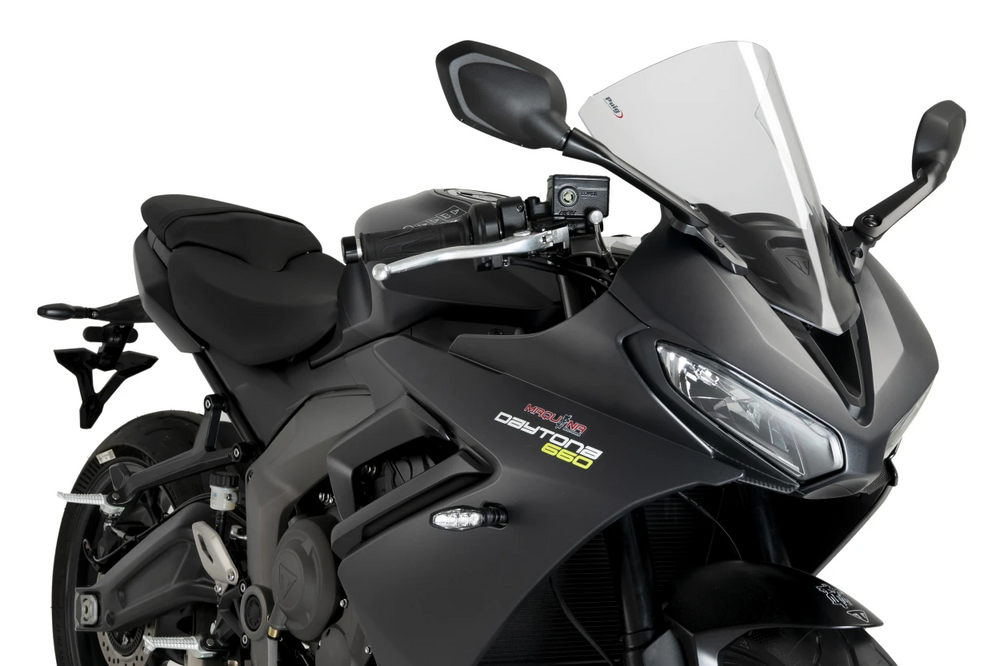 PUIG WINDSCREEN R-RACER CLEAR TRI