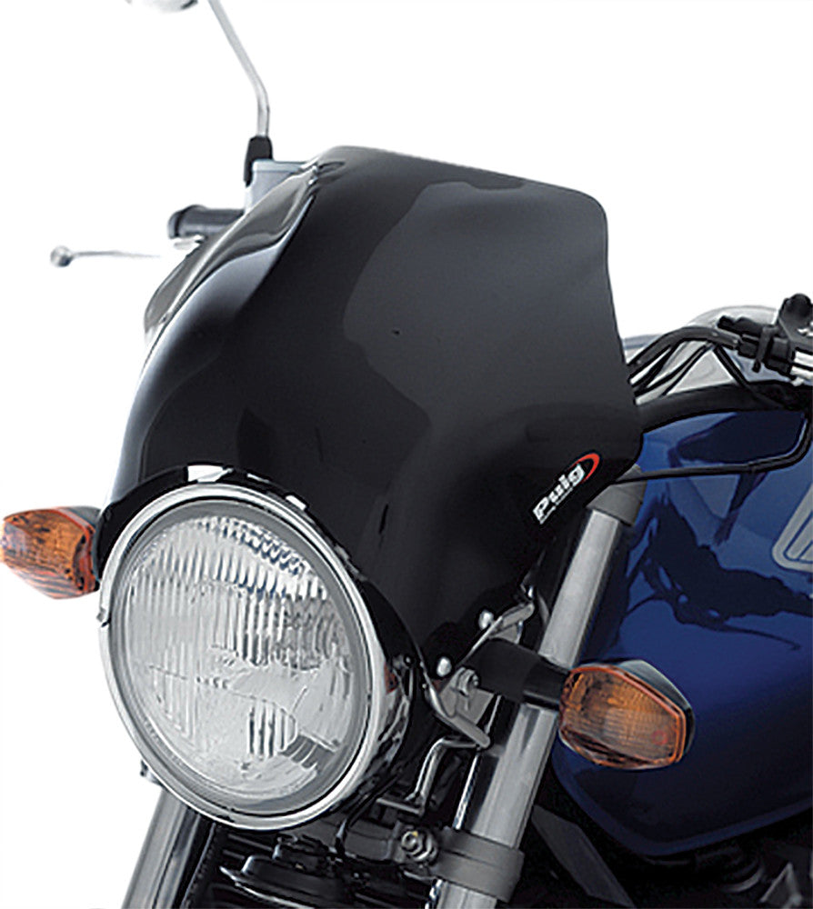 PUIG WINDSCREEN RAPTOR HEADLIGHT MOUNT BLACK
