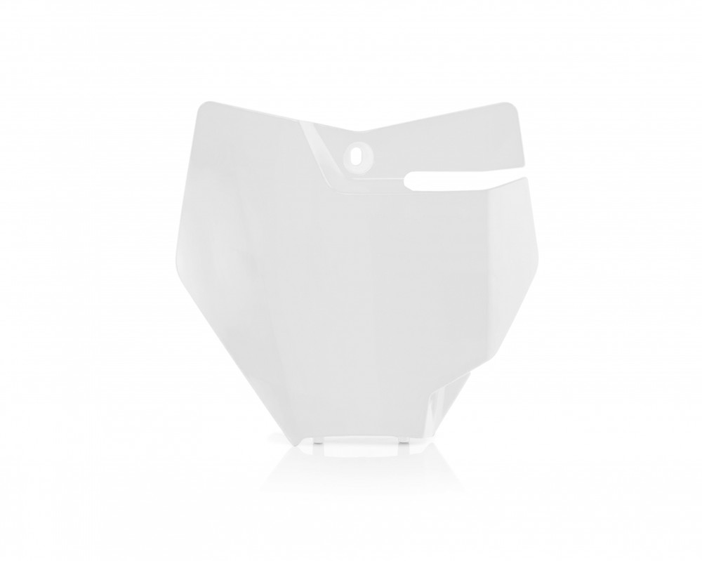 ACERBIS FRONT NUMBER PLATE WHITE