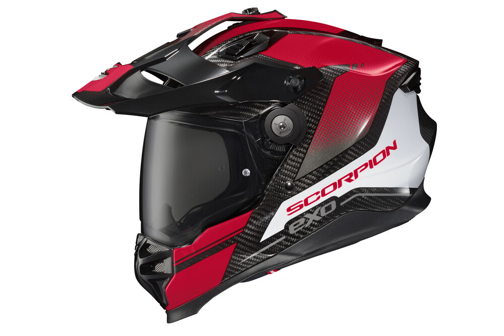 XT9000 CARBON FULL-FACE HELMET TRAILHEAD DARK RED