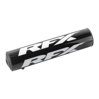 RFX F8 BAR PAD 1 1/8" BLACK / WHITE