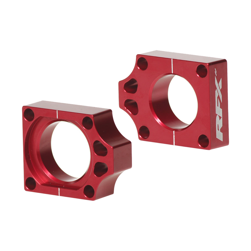 RFX Rear Red Axle Blocks - Honda
