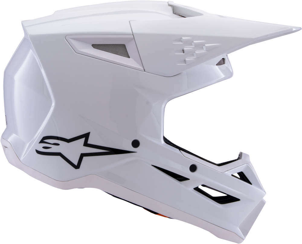 Alpinestars SM3 Solid Helmet White Glossy