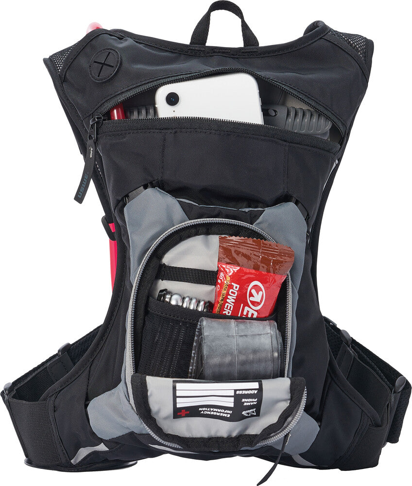 MOTO HYDRO 3 ADV BLACK HYDRATION PACK 2.0L ELITE PNP
