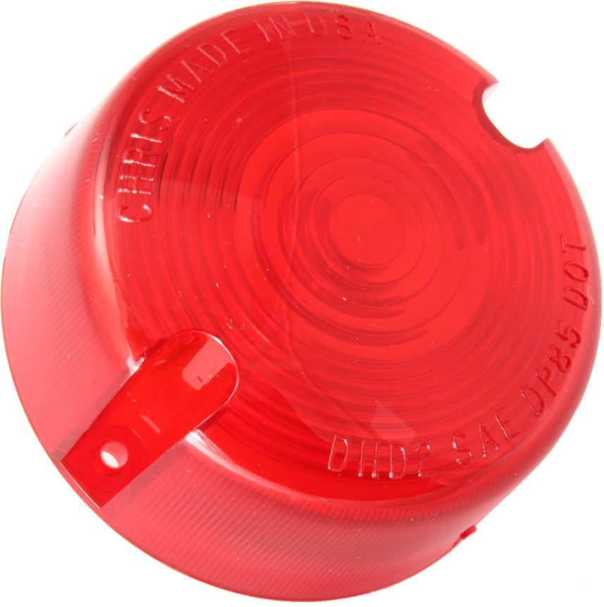 TURN SIGNAL LENS LATE XL MODELS RED