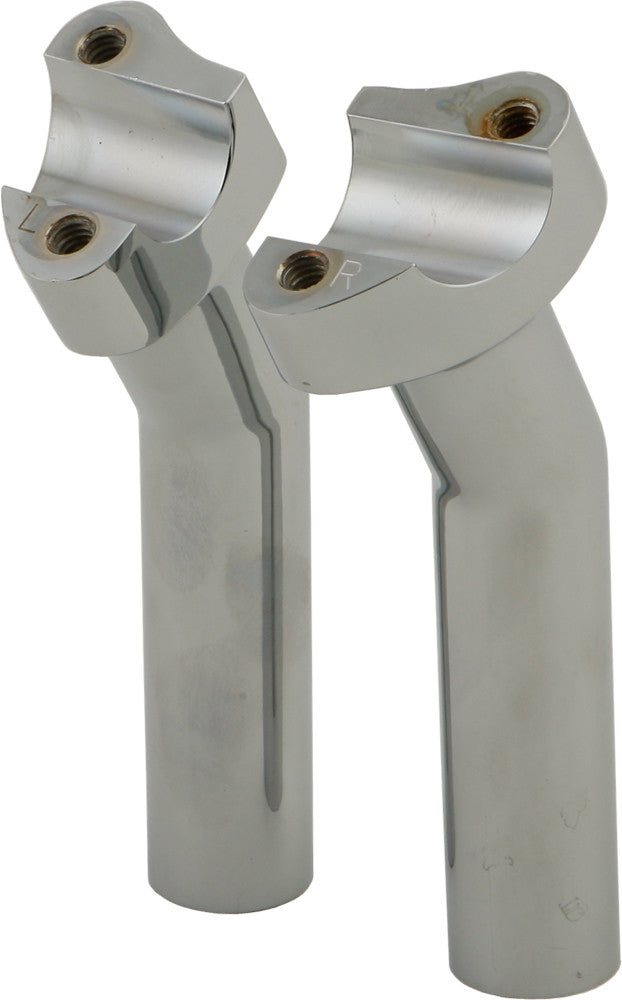 HARDDRIVE H-BAR RISERS 5.5" PULLBACK CHROME