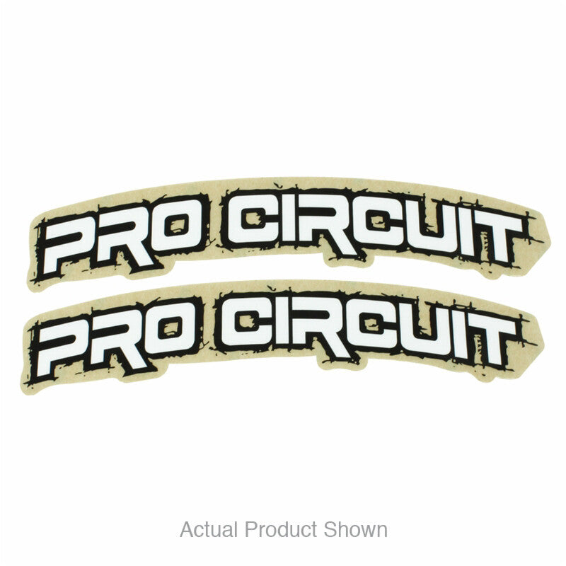 PRO CIRCUIT RETRO FENDER STICKER
