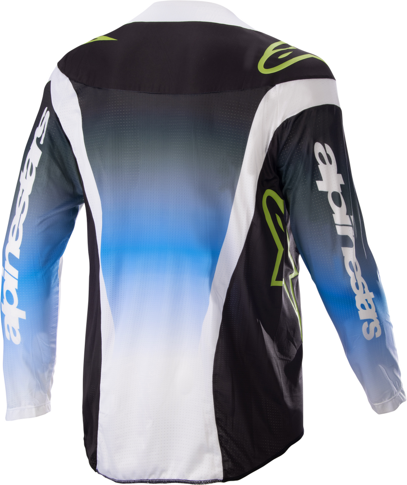Alpinestars Youth Racer Push Blue/White Jersey