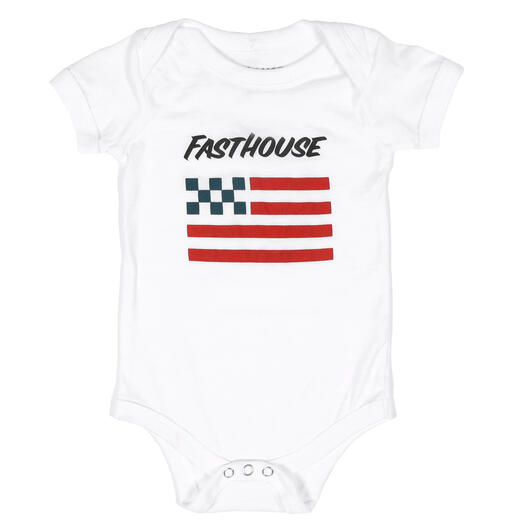 FastHouse INF LIBERTY ONES WHT 3-6M