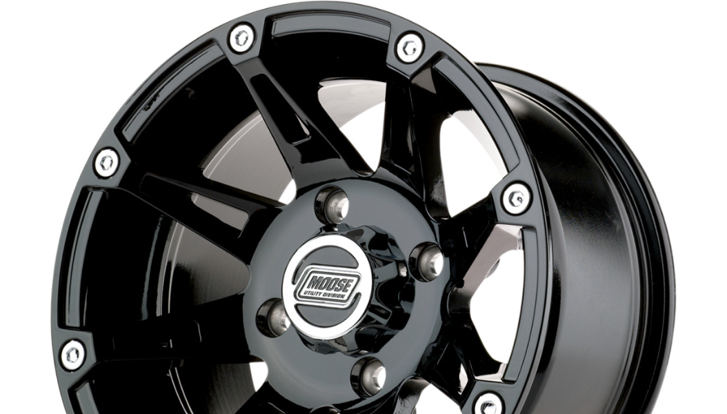 Wheel - 387X - Rear - Black - 14x8 - 4/110 - 4+4