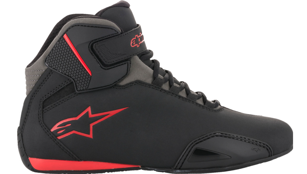 Alpinestars Sektor Shoes - Black/Gray/Red -