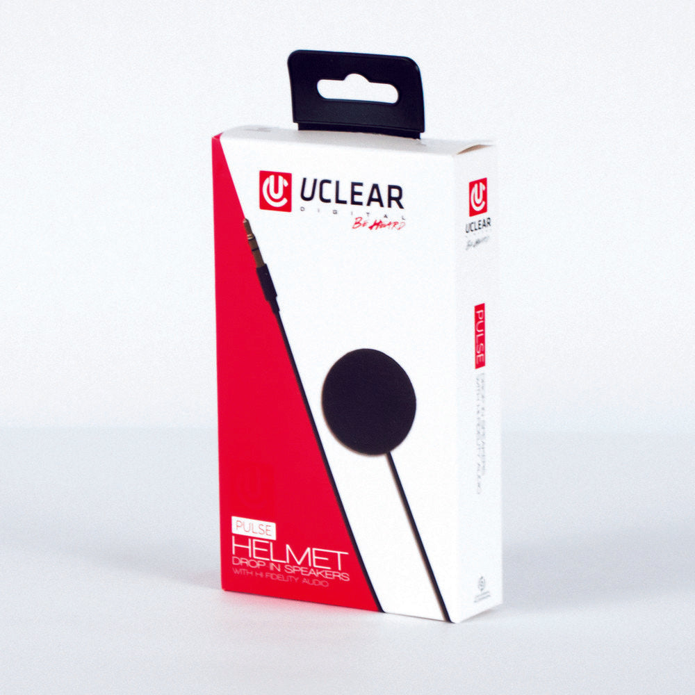 UCLEAR PULSE WIRED DROP-IN HELMET SPEAKER W/3.5MM JACK