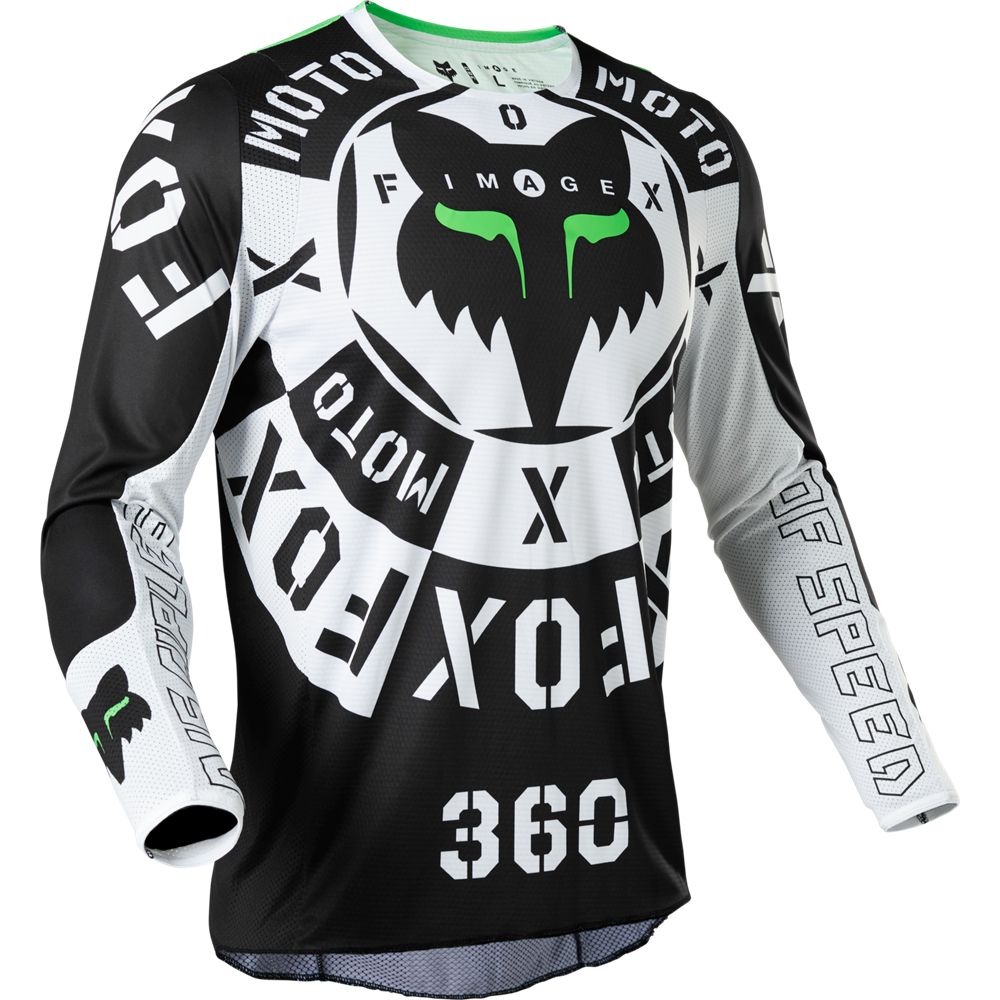 Fox Racing 360 Revise Jersey - Black/Grey - SM