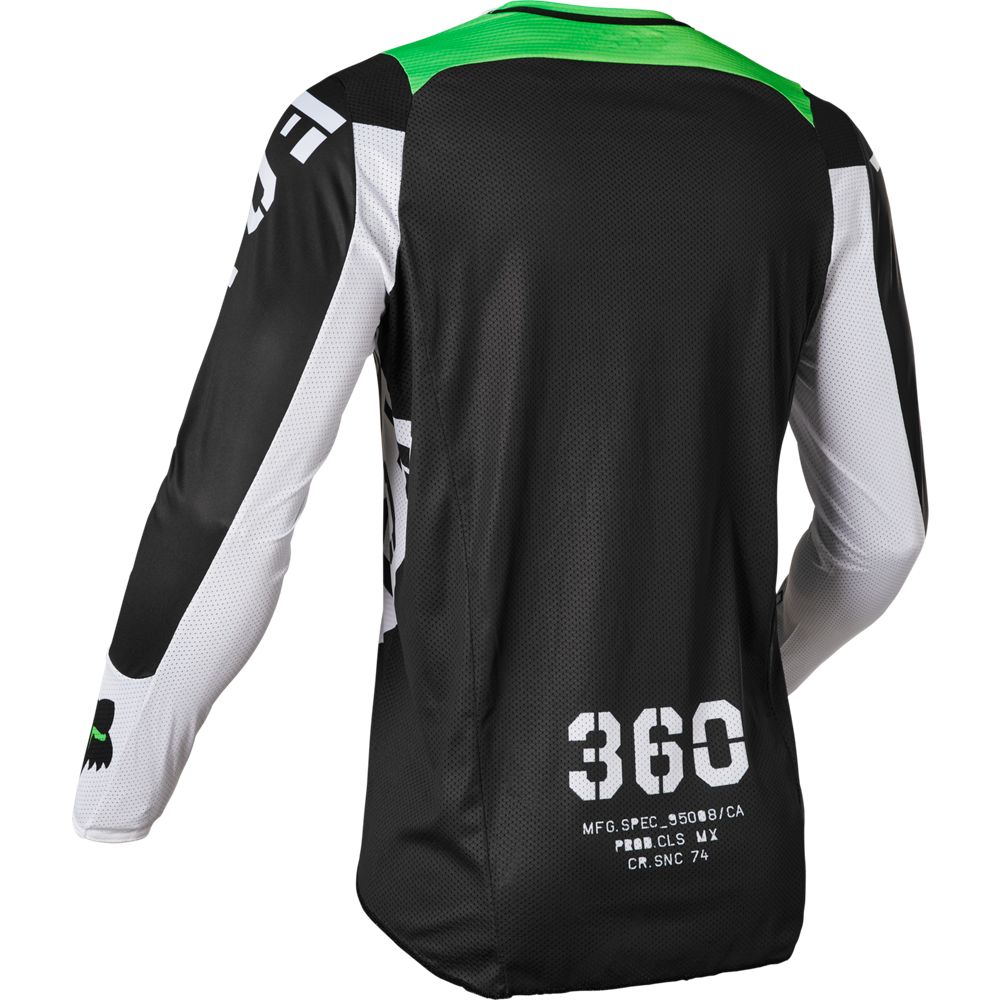 Fox Racing 360 Revise Jersey - Black/Grey - SM