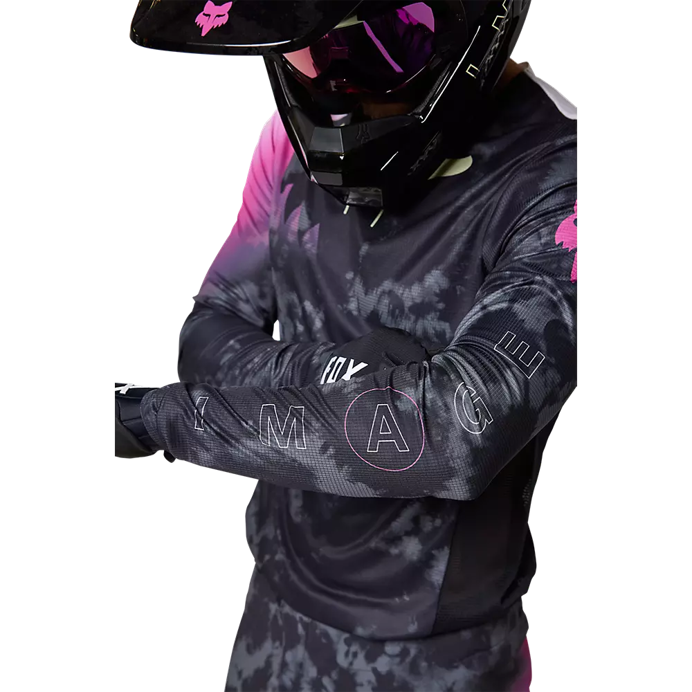 FOX RACING FLEXAIR DETONATE BLACK JERSEY
