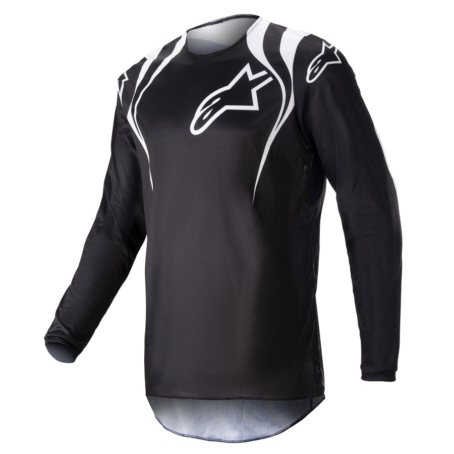 ALPINESTARS FLUID NARIN JERSEY BLACK/WHITE