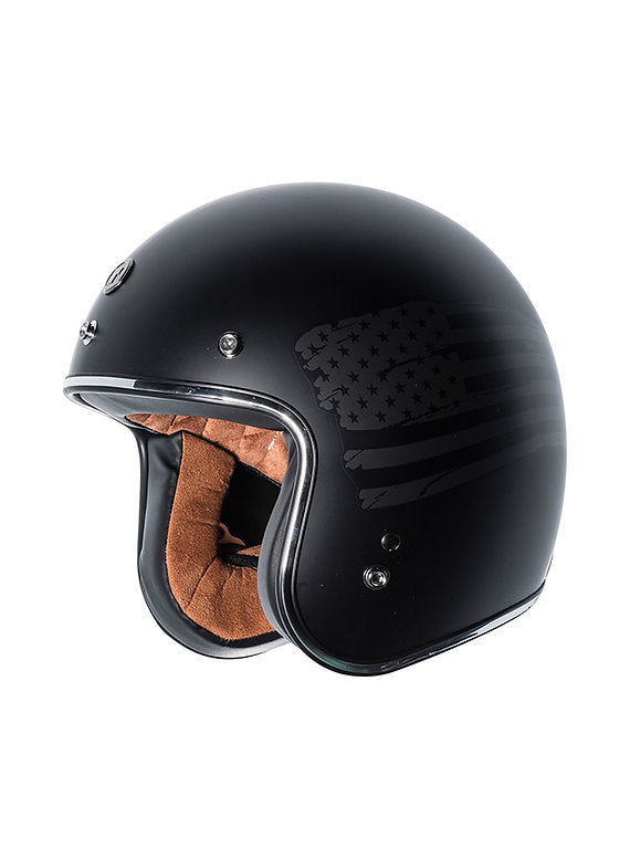 TORC®- T-50 FLAT BLACK/GRAY OPEN FACE HELMET