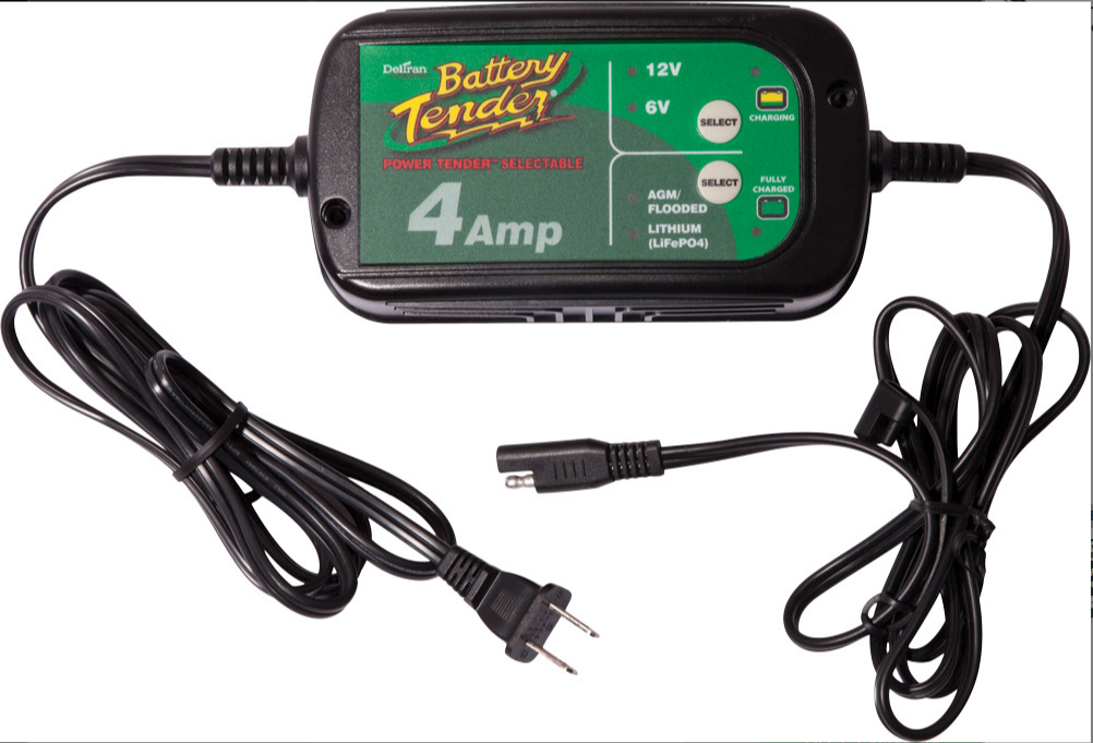 BATTERY TENDER SELECTABLE 4 AMP 6/12V CHARGER