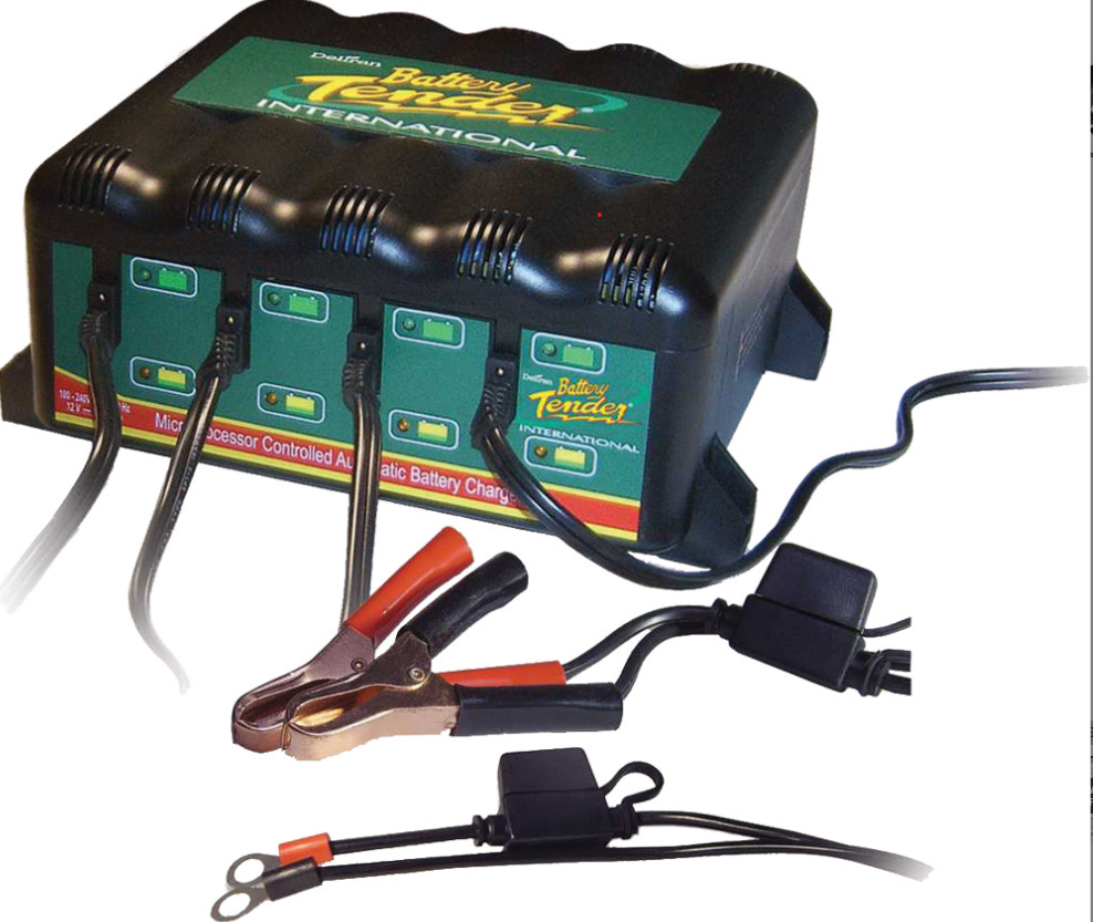 BATTERY TENDER MULTIPLE BANK PLUS 4 STATION