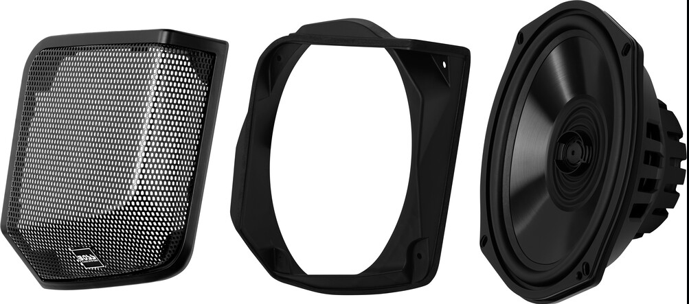 BOSS AUDIO REAR BAG AUDIO KIT TOURING 98-13